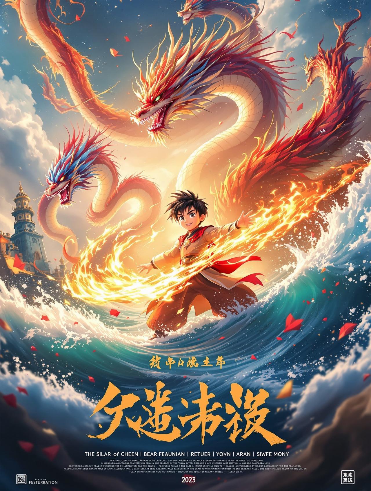 哪吒之魔童闹海2电影海报 - 动画奇幻片
