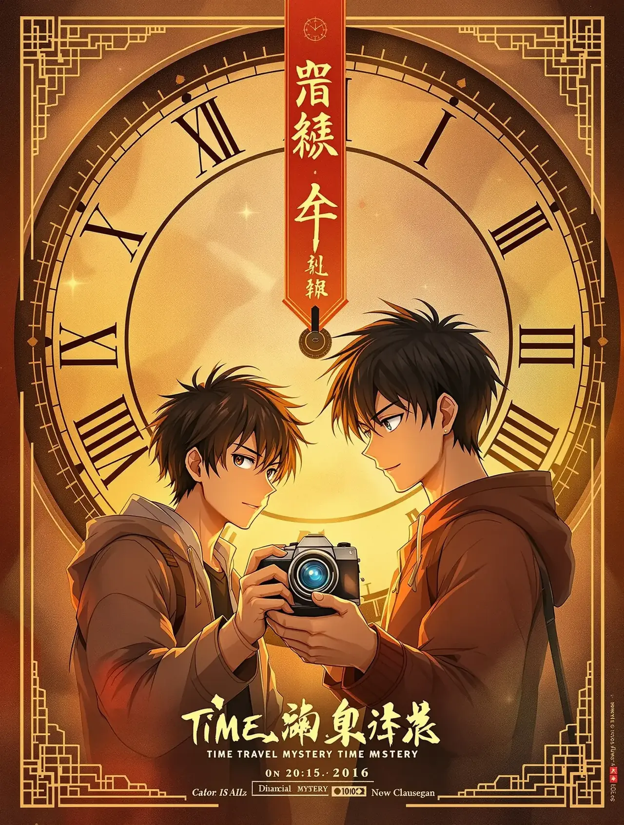 时光代理人第三季动漫海报 - 悬疑奇幻动画